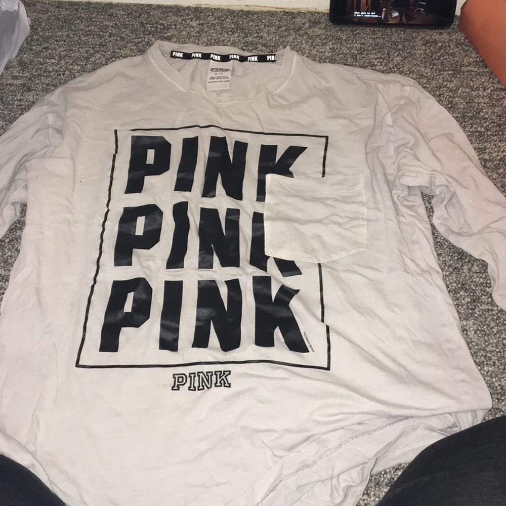 long sleeve PINK shirt